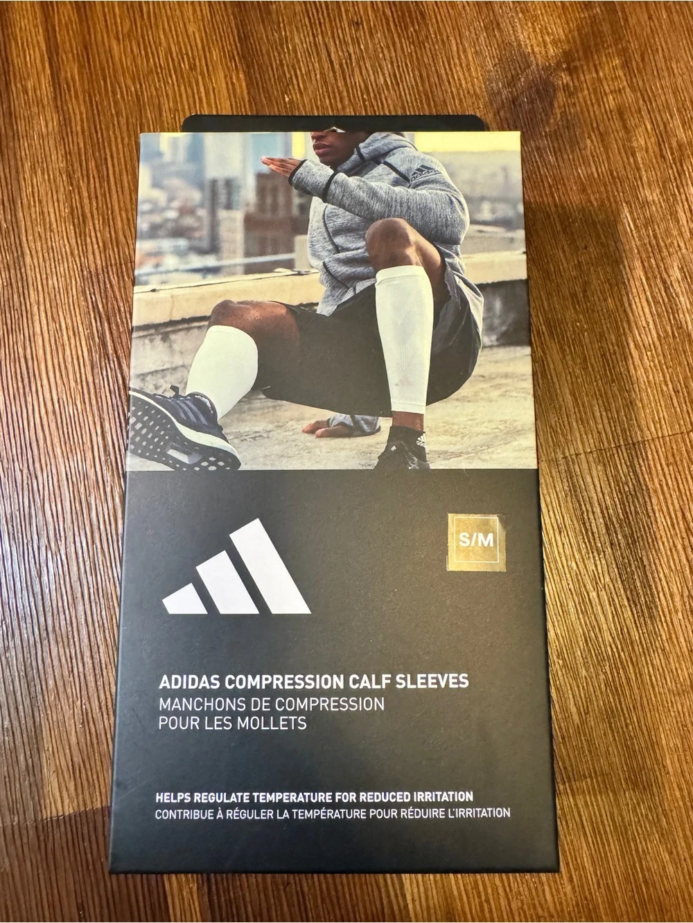 NWT Adidas Compression Calf Sleeves White Pair Running Recovery Training